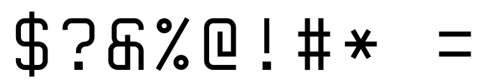 Ra Mono Font OTHER CHARS