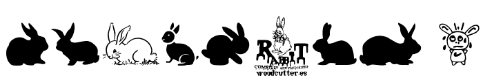 Rabbit Font OTHER CHARS