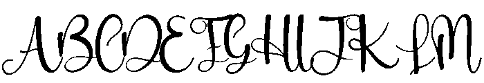 Rabbit2 Font UPPERCASE
