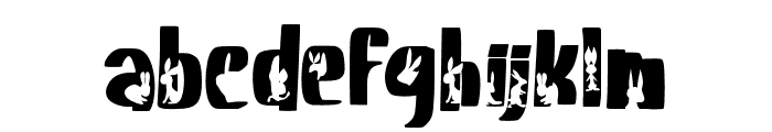 RabbitFREE Font LOWERCASE