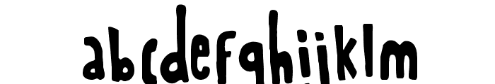 RabbitOnTheMoon Font LOWERCASE