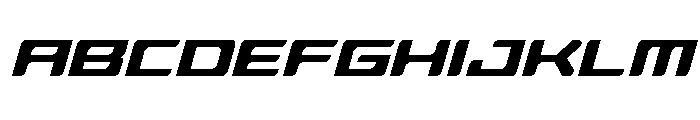 Race Pod Condensed Semi-Italic FONT