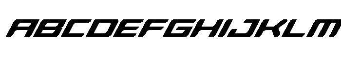 Race Pod Condensed Super-Ital FONT