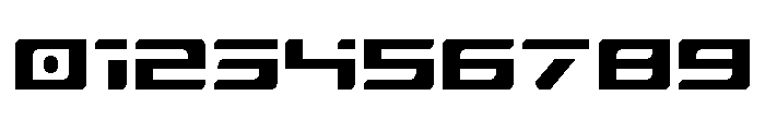 Race Pod Condensed Font OTHER CHARS