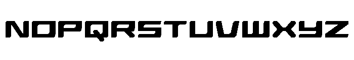 Race Pod Condensed Font LOWERCASE
