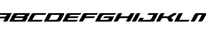 Race Pod Expanded Super-Italic FONT