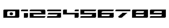 Race Pod Expanded Font OTHER CHARS