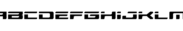Race Pod Expanded Font UPPERCASE