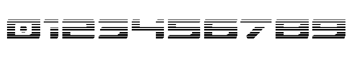 Race Pod Gradient Font OTHER CHARS