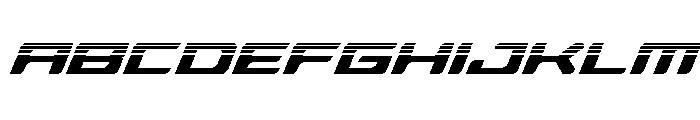 Race Pod Halftone Italic FONT