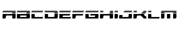 Race Pod Halftone Font UPPERCASE