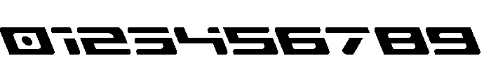 Race Pod Leftalic Font OTHER CHARS