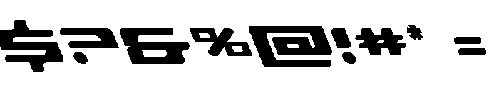 Race Pod Leftalic Font OTHER CHARS