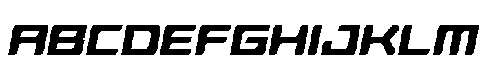 Race Pod Narrow Slight-Italic FONT