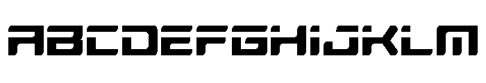 Race Pod Narrow Font UPPERCASE