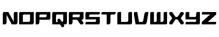Race Pod Narrow Font LOWERCASE