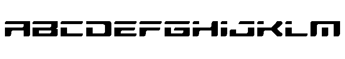 Race Pod Font UPPERCASE