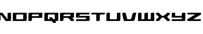 Race Pod Font LOWERCASE