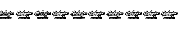 Race Stripe Demo Font OTHER CHARS
