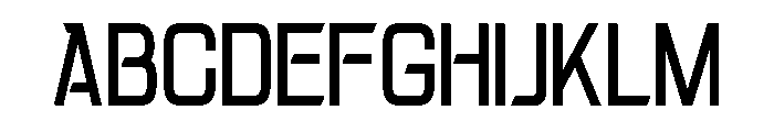 Race Track Regular Font UPPERCASE