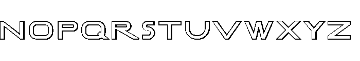 Races Regular Font UPPERCASE