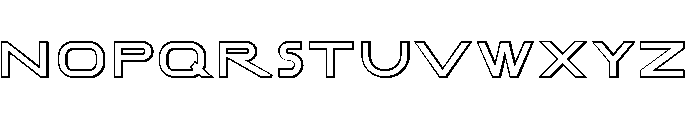 Races Regular Font LOWERCASE