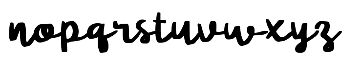 Radeboy Font LOWERCASE