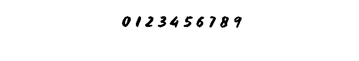 Radiant Brush Font OTHER CHARS