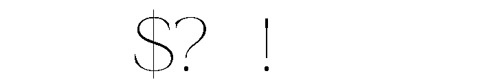 Radiant Charisma DEMO ExtLt Font OTHER CHARS