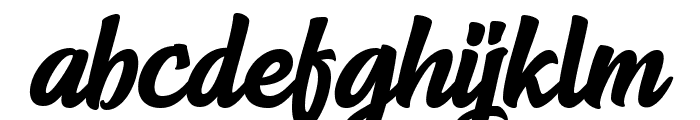 Radiant Free For Personal Use Font LOWERCASE
