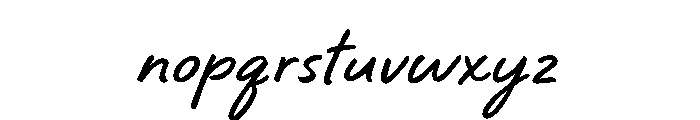 Radiant Glow Font LOWERCASE
