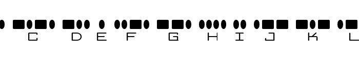 Radios in Motion Font LOWERCASE