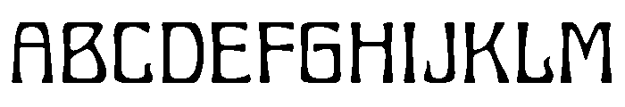 Radium FG Font UPPERCASE
