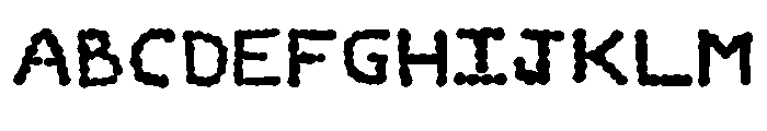 Radot Regular Font UPPERCASE