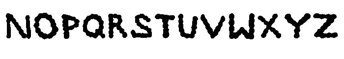 Radot Regular Font UPPERCASE