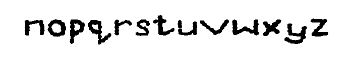 Radot Regular Font LOWERCASE
