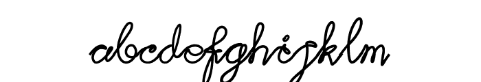 RaflesiaArnoldi-Regular Font LOWERCASE