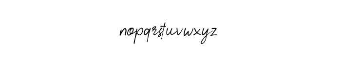 Raflesia Font LOWERCASE