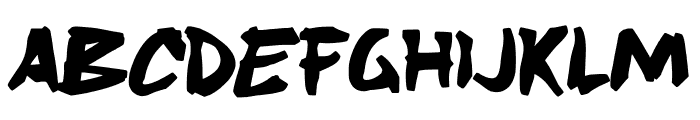 Raflex Font UPPERCASE