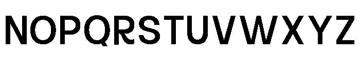 RaftileDEMO Medium Font UPPERCASE