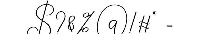 Rafting Font OTHER CHARS