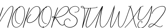 Rafting Font UPPERCASE
