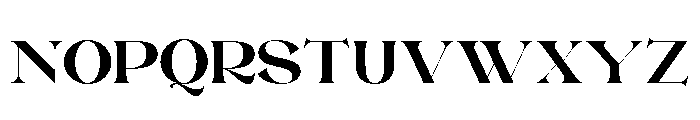 Raginy-Ita0 Font UPPERCASE