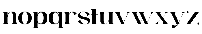 Raginy-Ita0 Font LOWERCASE