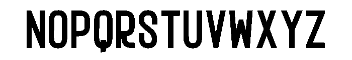 Ragnear Black Font LOWERCASE