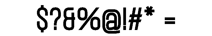 Ragnear Bold Font OTHER CHARS