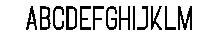 Ragnear Font UPPERCASE