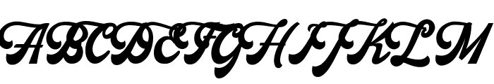 Rahardian Font UPPERCASE