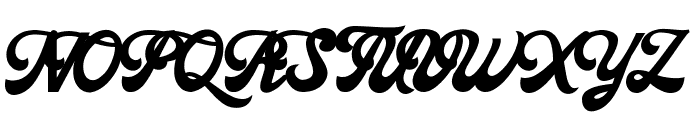 Rahardian Font UPPERCASE