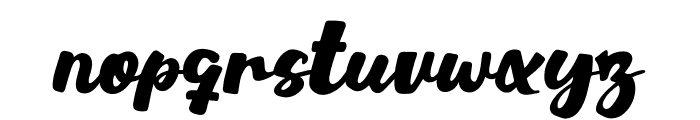 Rahull Font LOWERCASE